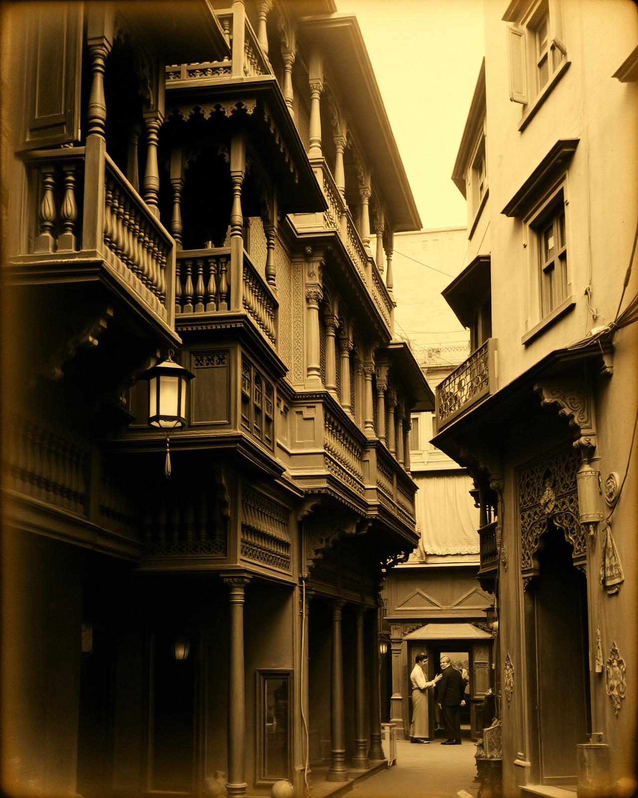 Old Lahore bazaar lane