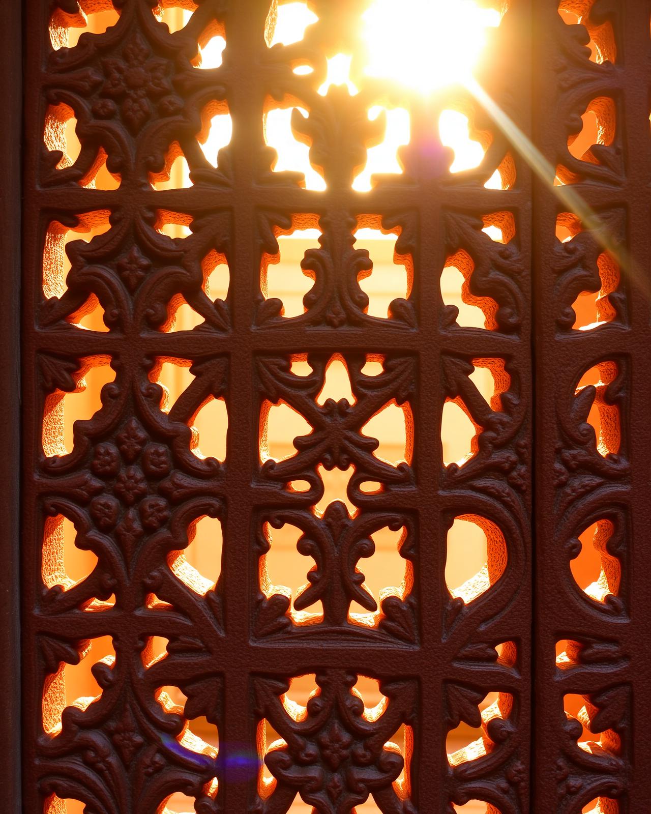 Jaali lattice detail