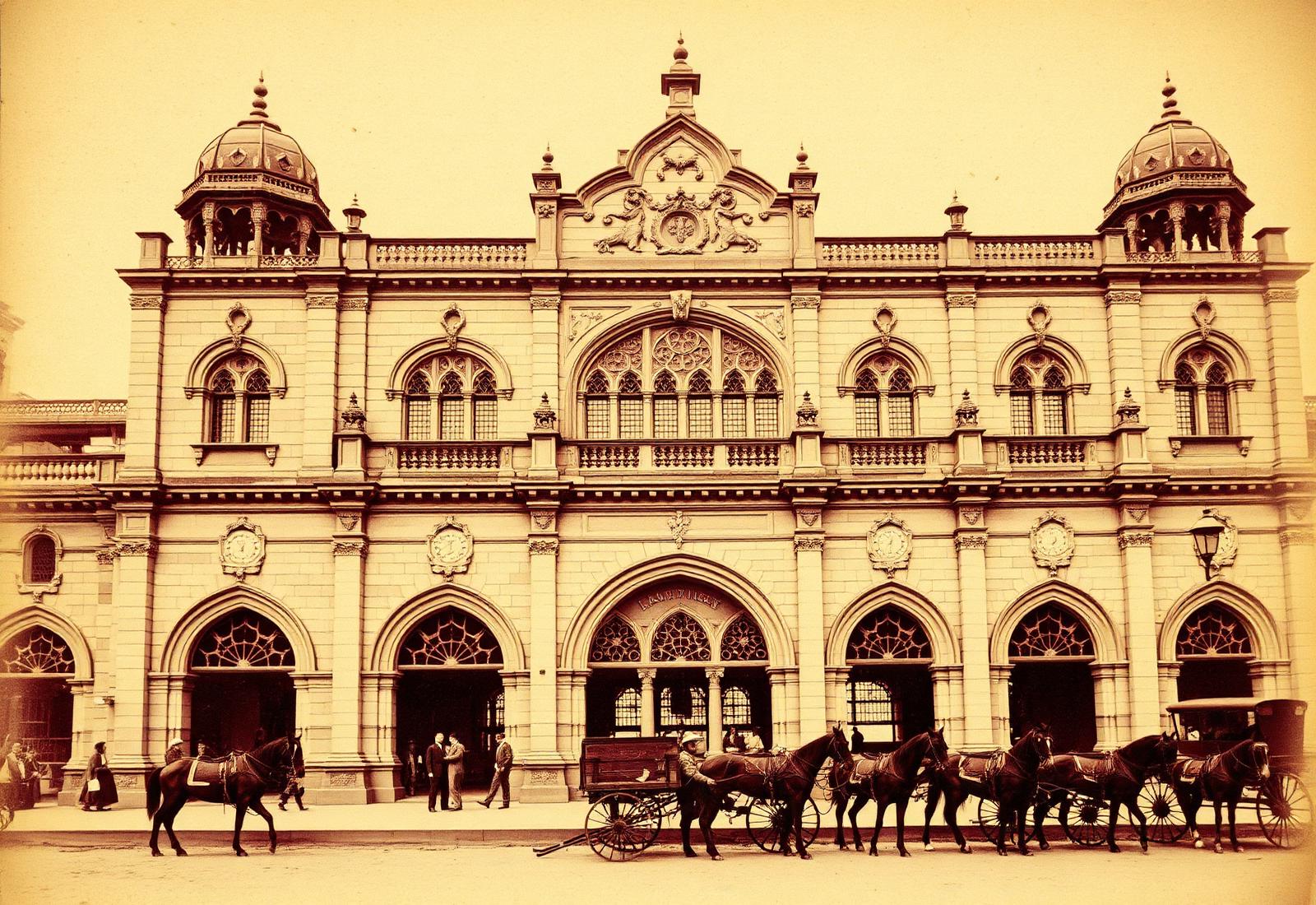 Lahore Railway Station, late 19th century